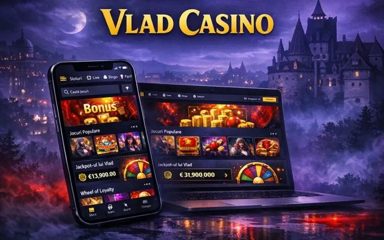 Vlad Cazino Android app banner