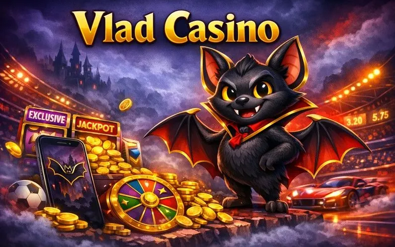 Vlad Cazino sports betting section banner