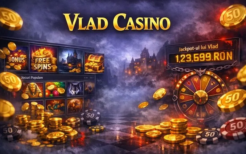 Vlad Cazino deposit page banner