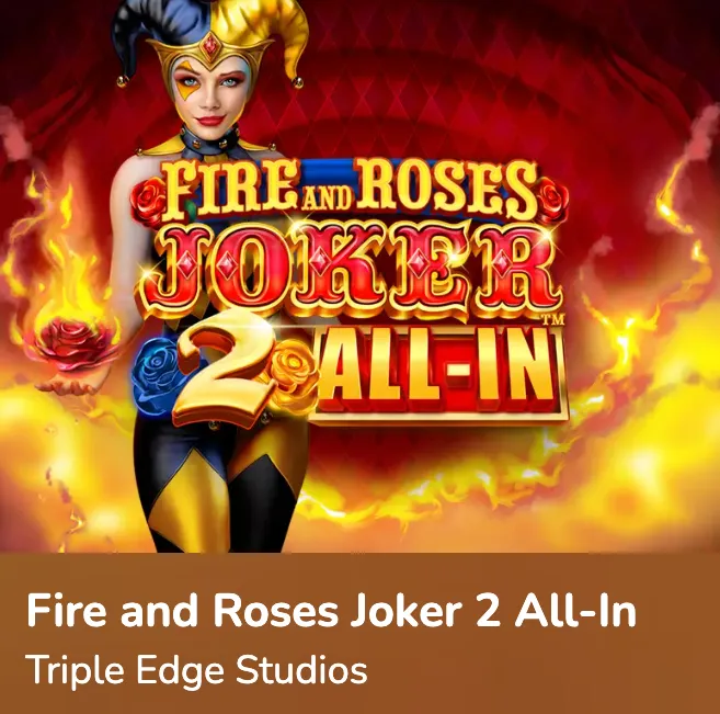 Fire and Roses Joker 2 slot cover